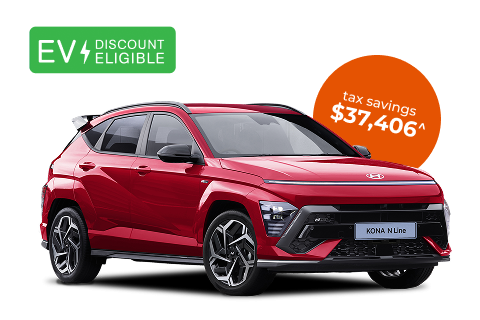 Hyundai Kona Electric N Line Auto 2WD MY25 novated leasing with Maxxia today.